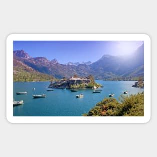 Lake Sabrina, California Sticker